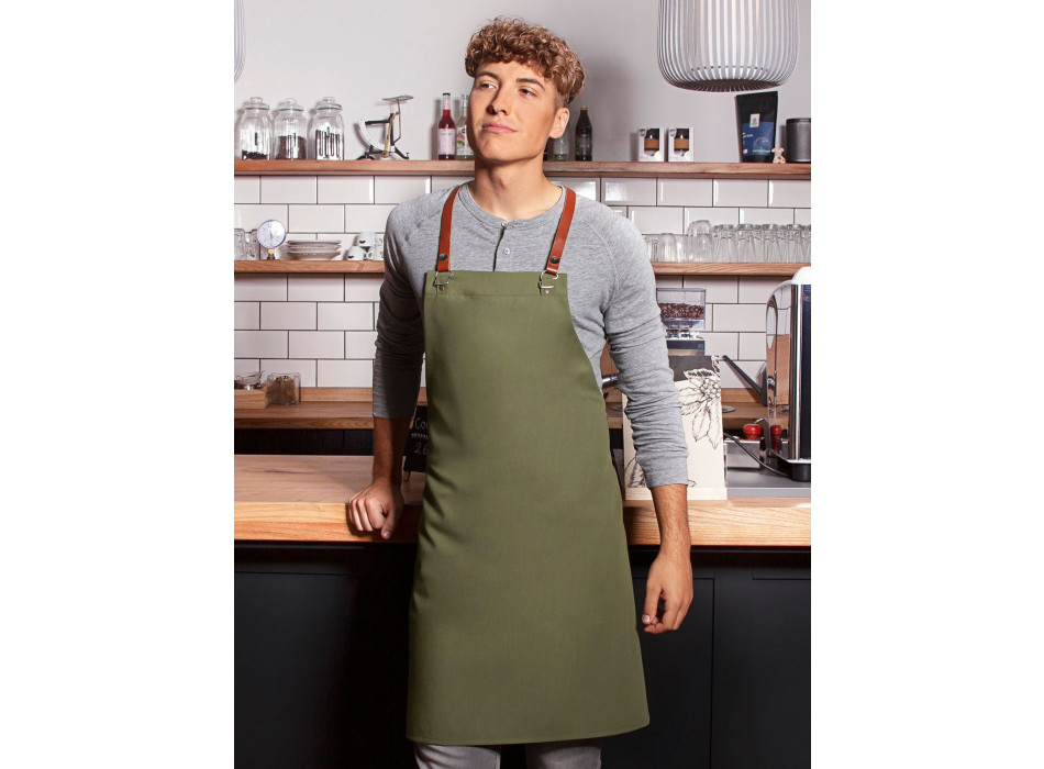 Bib Apron Green Generation Made of Recycled Plastic