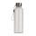 Borraccia in tritan trasparente con tappo in metallo (500ml). bpa free