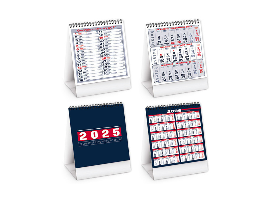 Calendario da Tavolo Tall Table 2025