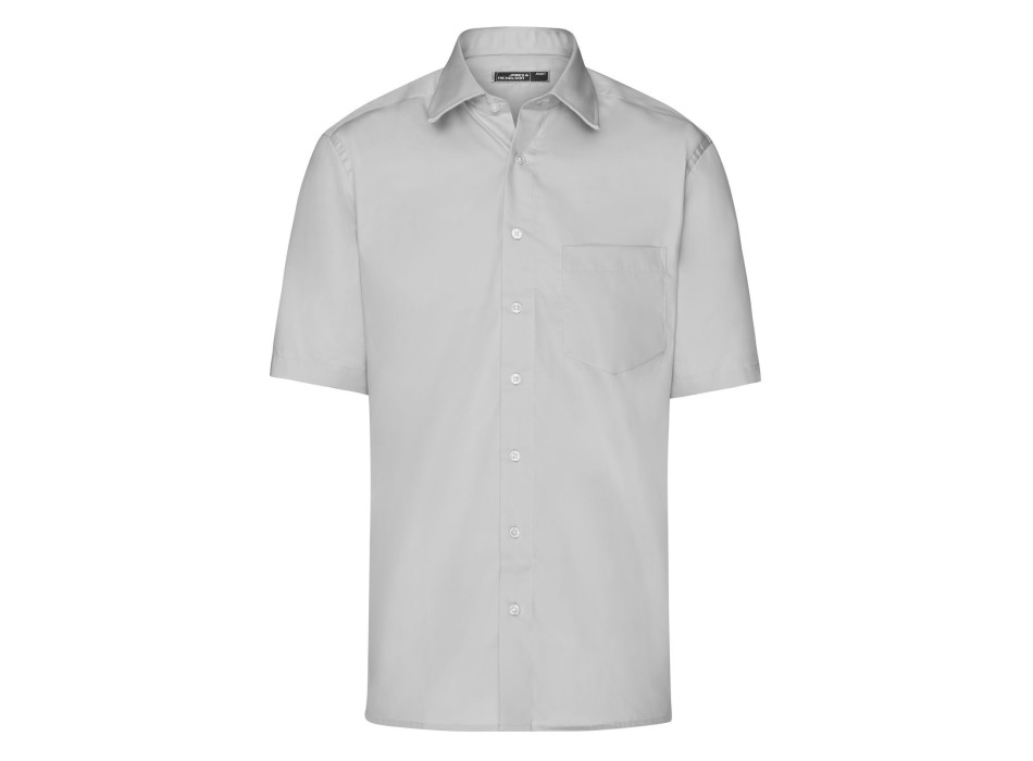 Men's Business Shirt Short-Sleeved