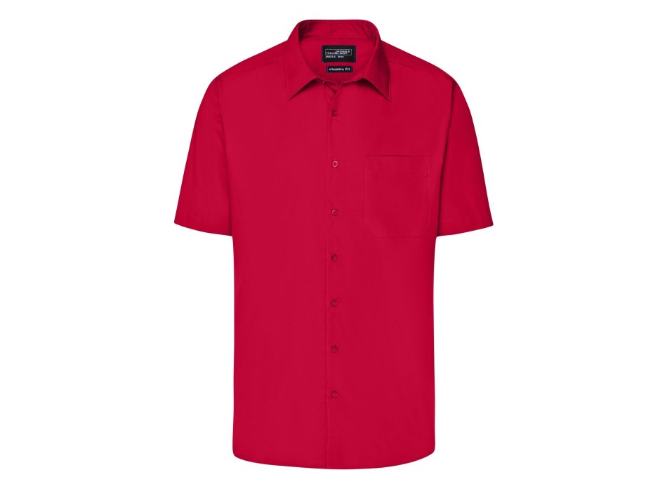 Men's Business Shirt Shortsleeve