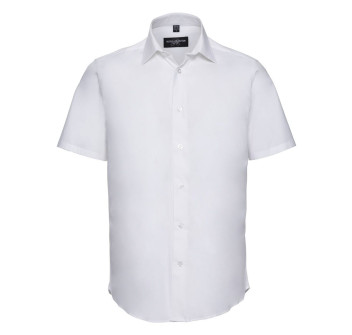 Men's Short Sleeve Easy Care Fitted Shirt