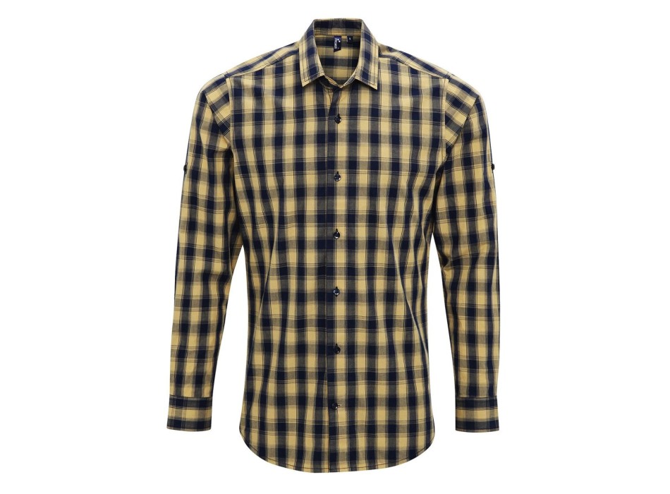 Men's LSL 'Mulligan' Check Cotton Bar Shirt