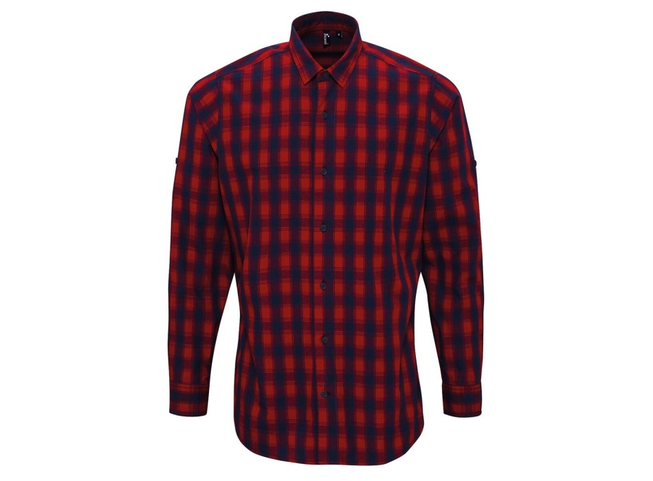 Men's LSL 'Mulligan' Check Cotton Bar Shirt