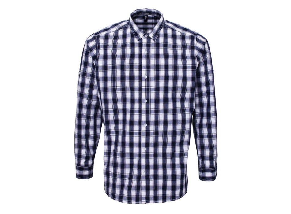 Men's LSL 'Mulligan' Check Cotton Bar Shirt