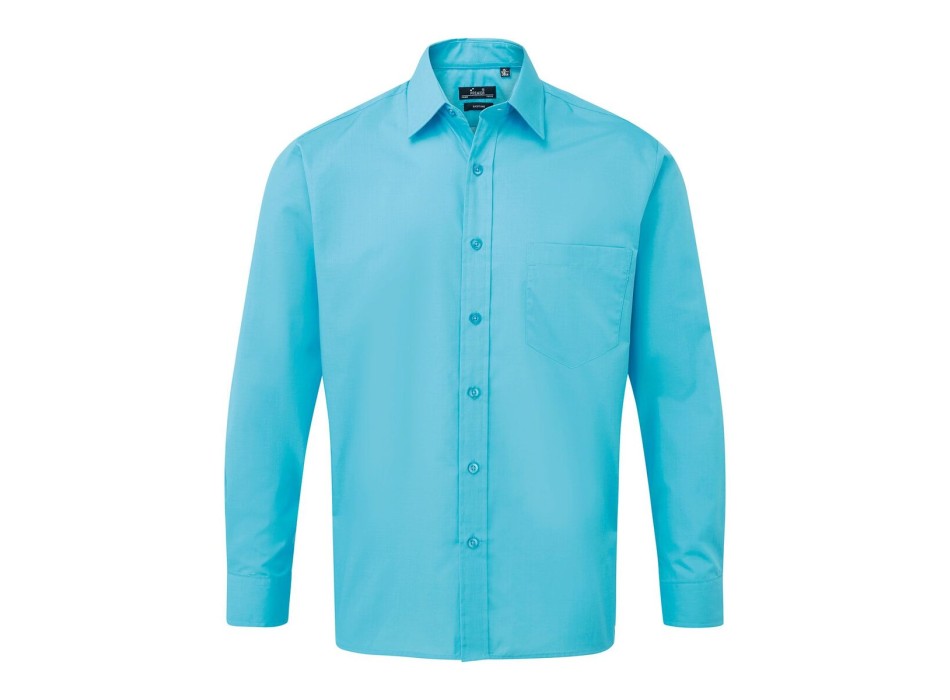 Men's Long Sleeve Poplin Shirt