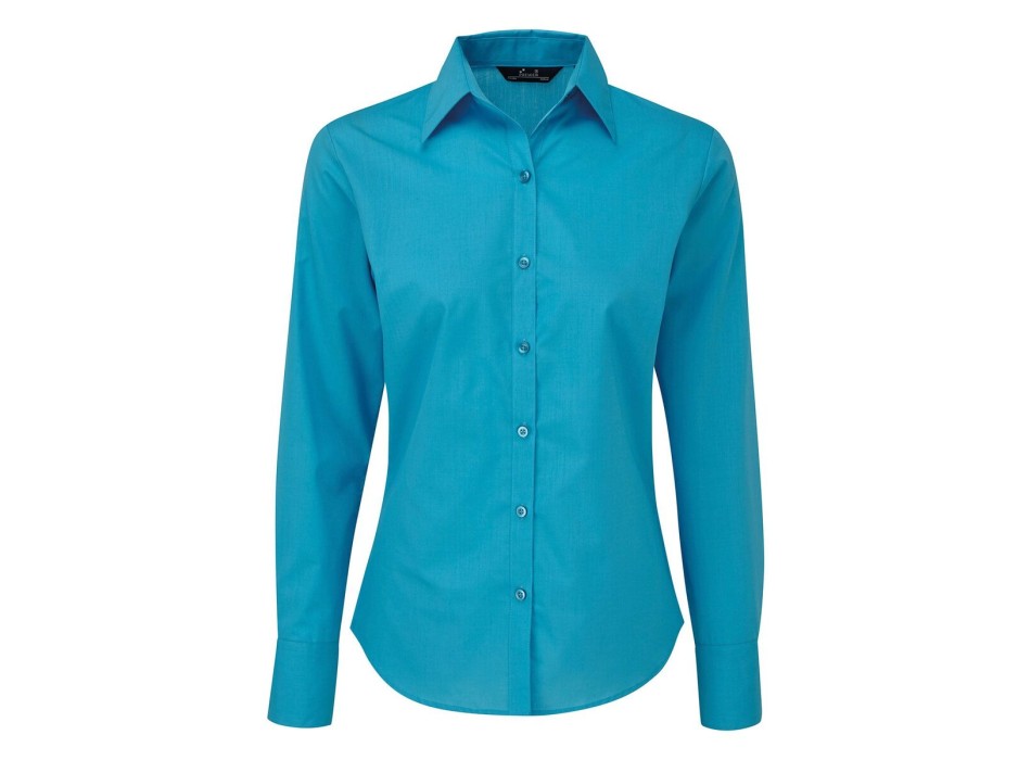 Poplin Long Sleeve Blouse