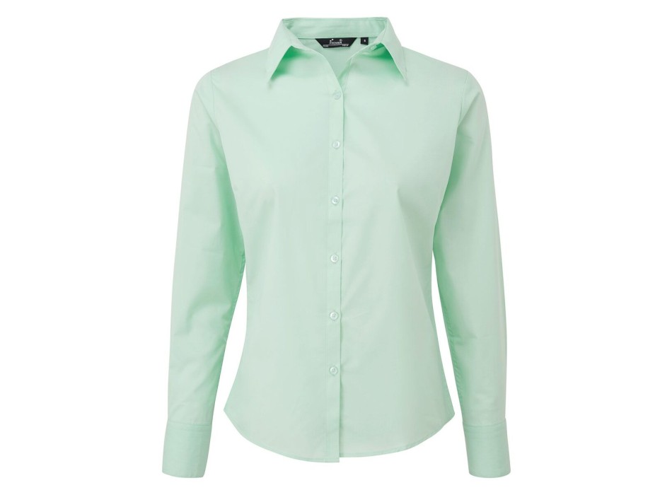 Poplin Long Sleeve Blouse