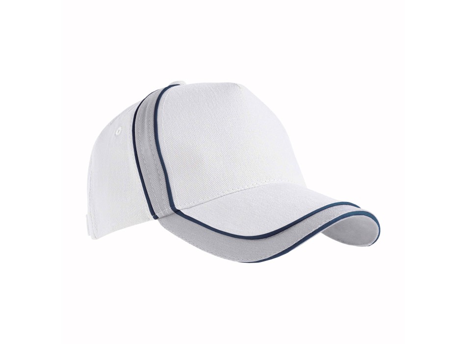 Cappellino in cotone leggero, 5 pannelli