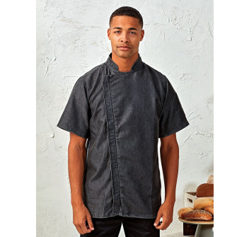 Chef's Zip-Close Short Sleeve Jacket