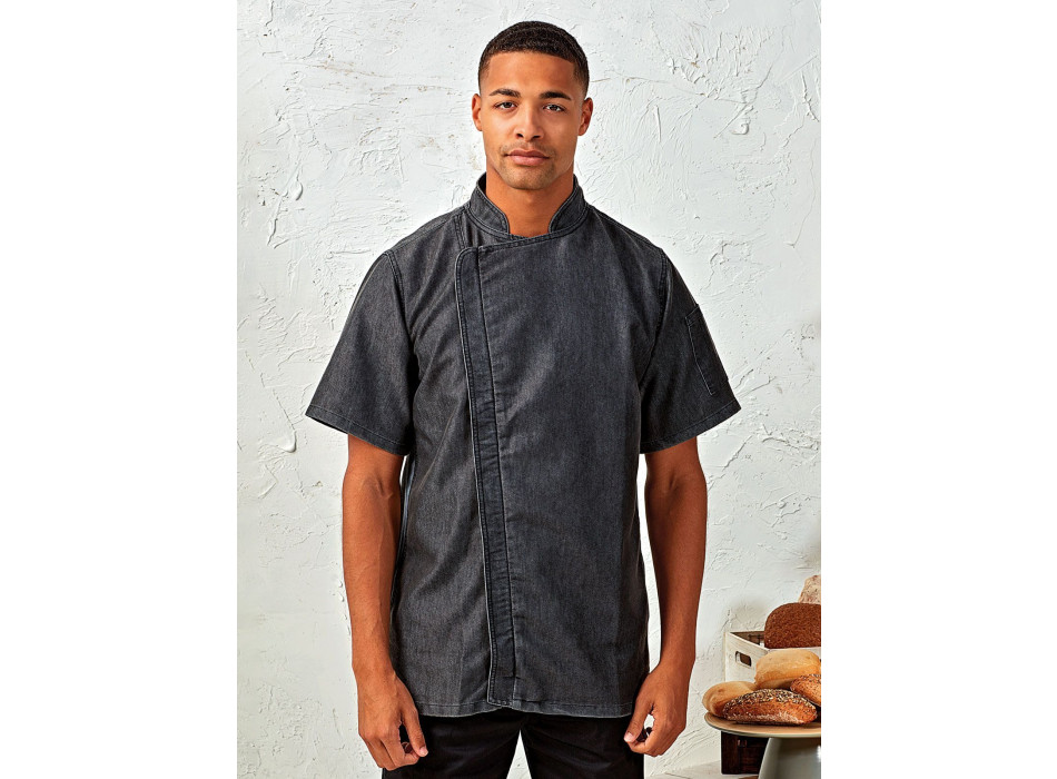 Chef's Zip-Close Short Sleeve Jacket