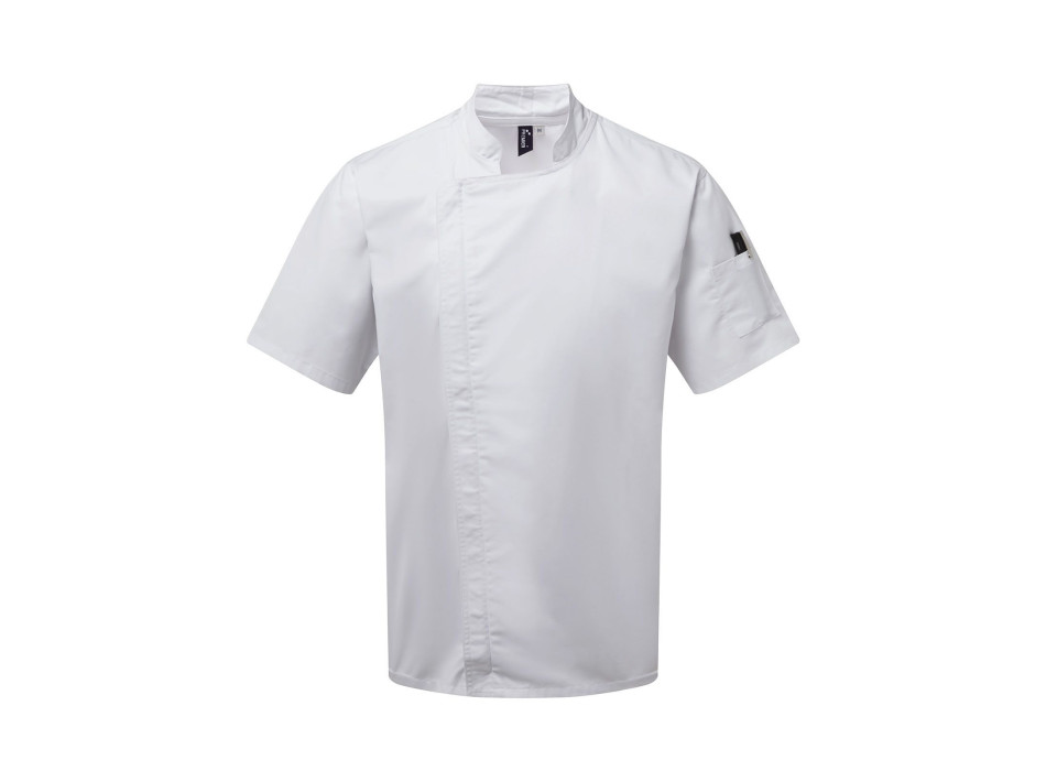 Chef's Zip-Close Short Sleeve Jacket