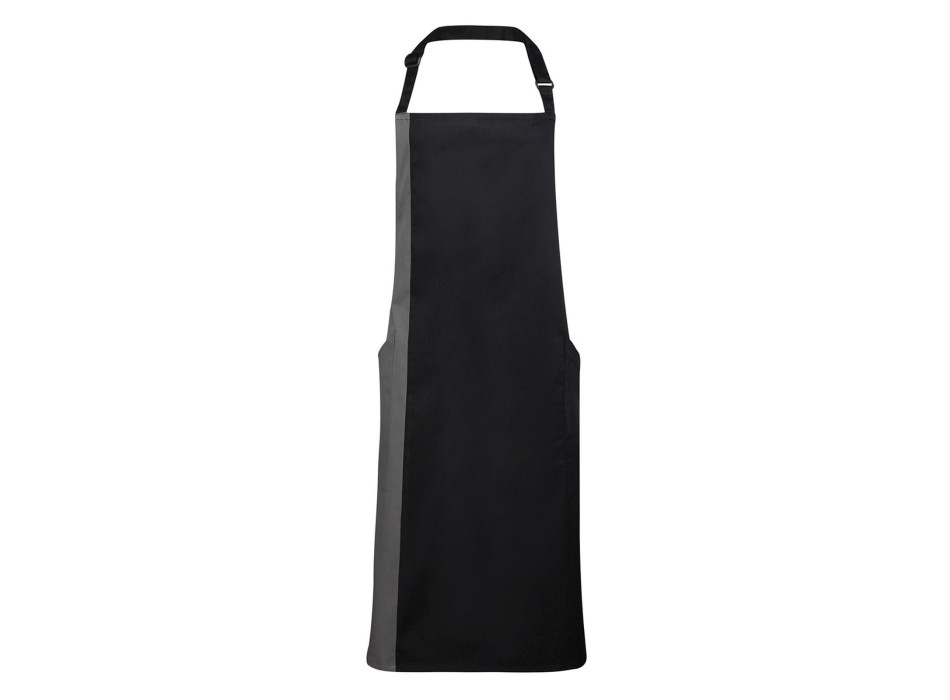 Contrast Bib Apron