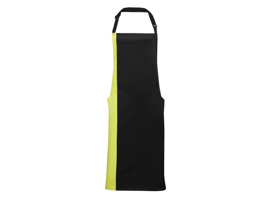 Contrast Bib Apron