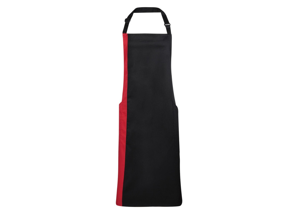 Contrast Bib Apron