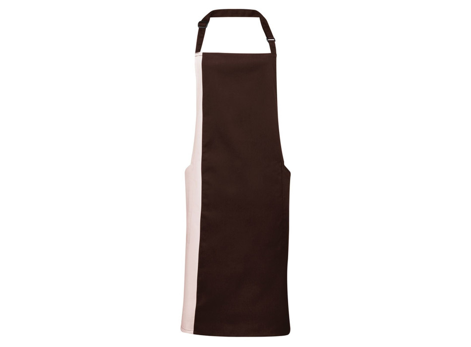 Contrast Bib Apron