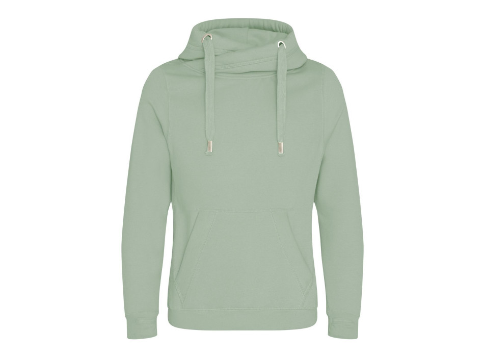 Cross Neck Hoodie