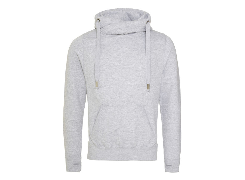 Cross Neck Hoodie