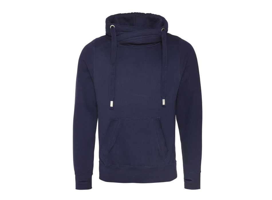 Cross Neck Hoodie