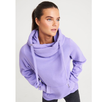 Cross Neck Hoodie