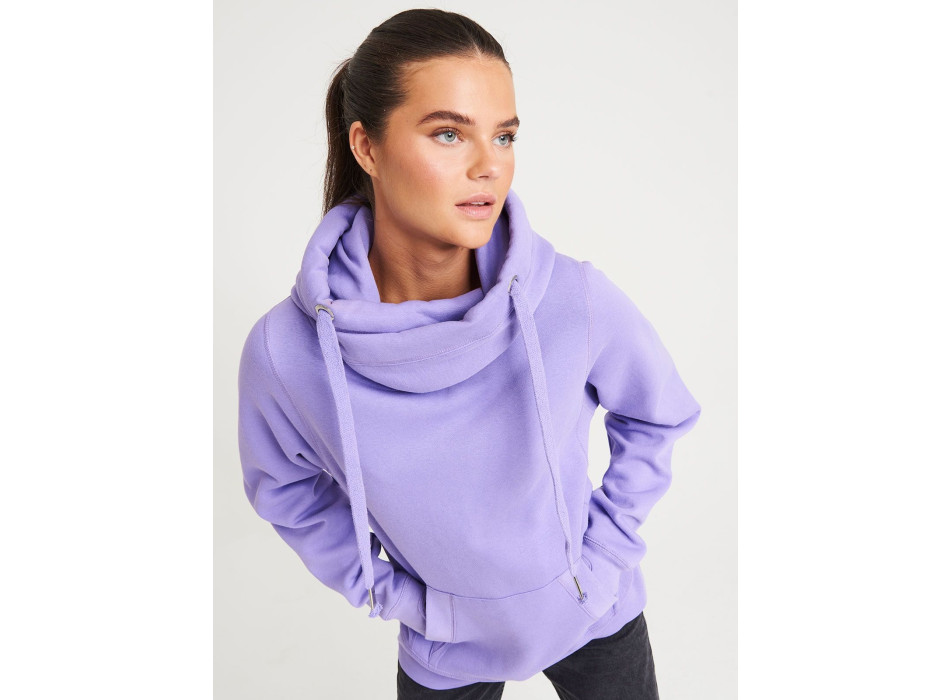 Cross Neck Hoodie