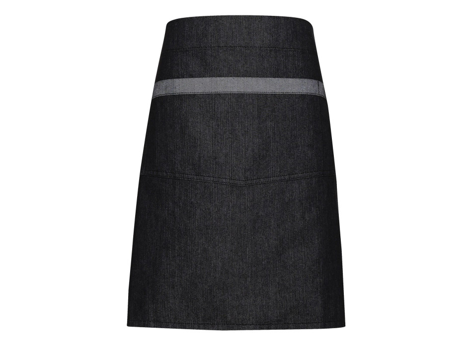 Domain Contrast Denim Waist Apron