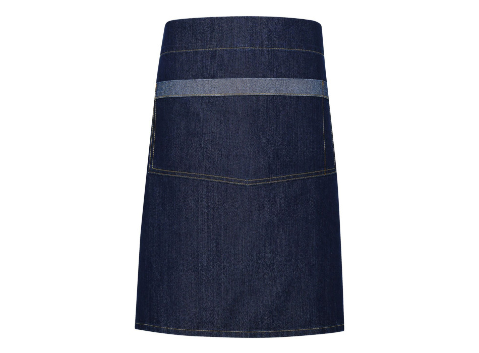 Domain Contrast Denim Waist Apron