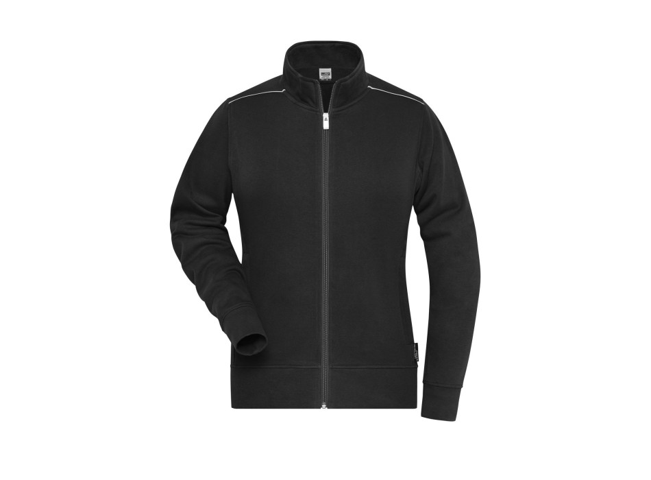 Ladies' Workwear Sweat-Jacket - Solid