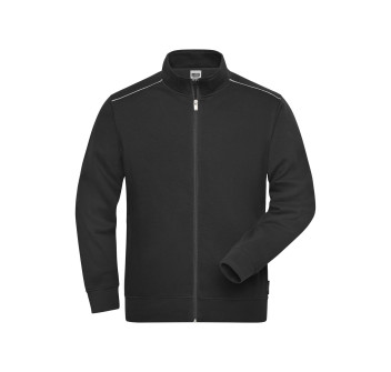 Men's Workwear Sweat-Jacket - Solid