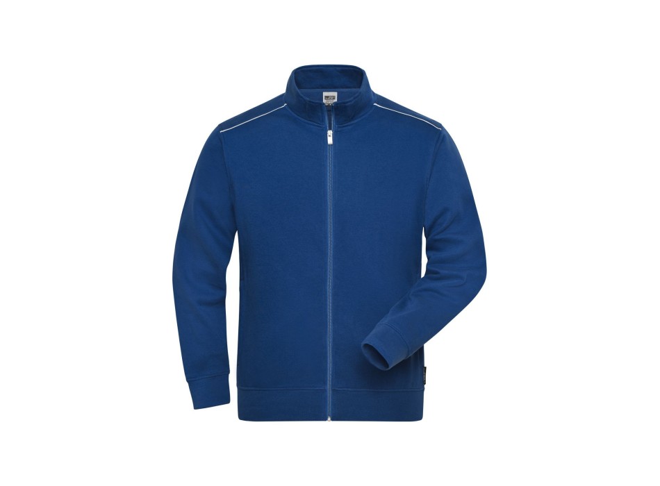 Men's Workwear Sweat-Jacket - Solid