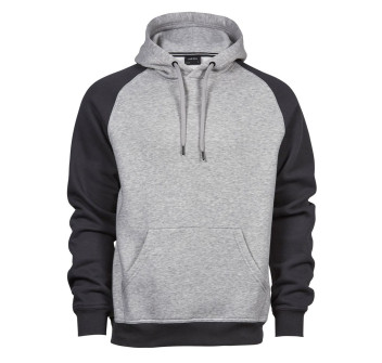 Two-Tone Hooded Sweatshirt