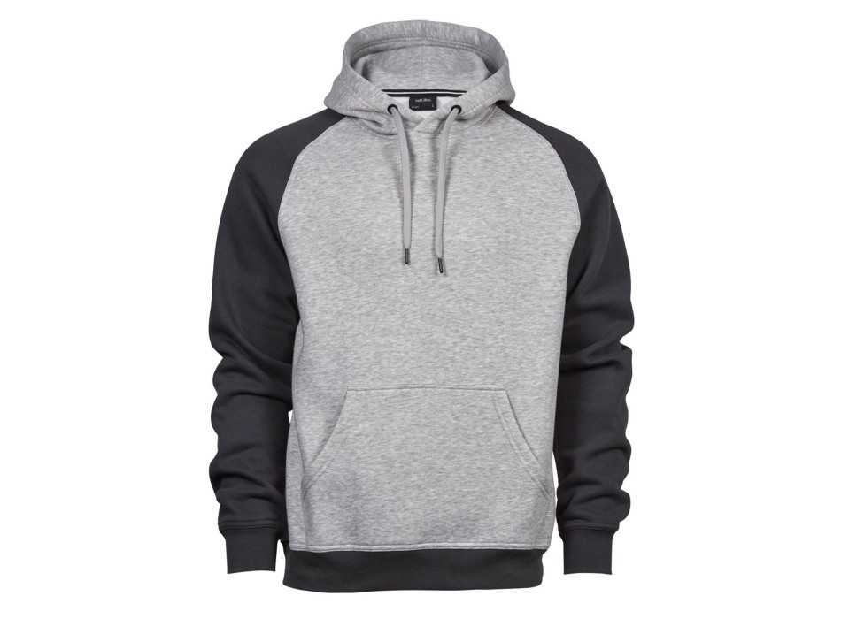 Two-Tone Hooded Sweatshirt