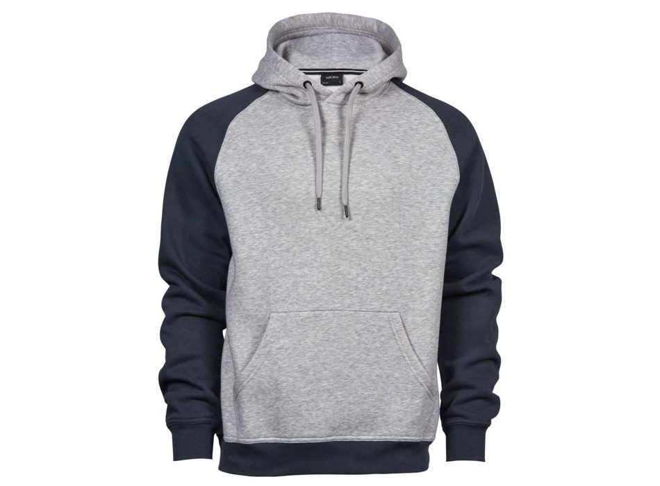 Two-Tone Hooded Sweatshirt