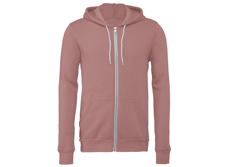 Unisex Sponge Fleece Full-Zip Hoodie