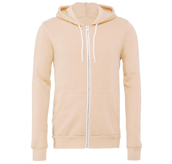 Unisex Sponge Fleece Full-Zip Hoodie