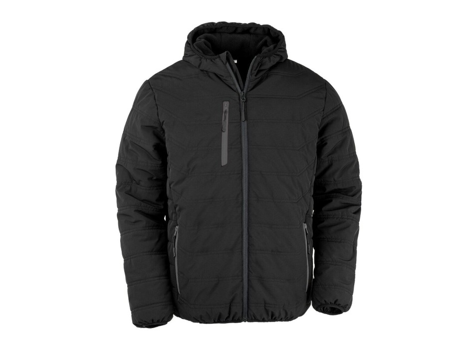 Black Compass  Padded Winter Jacket