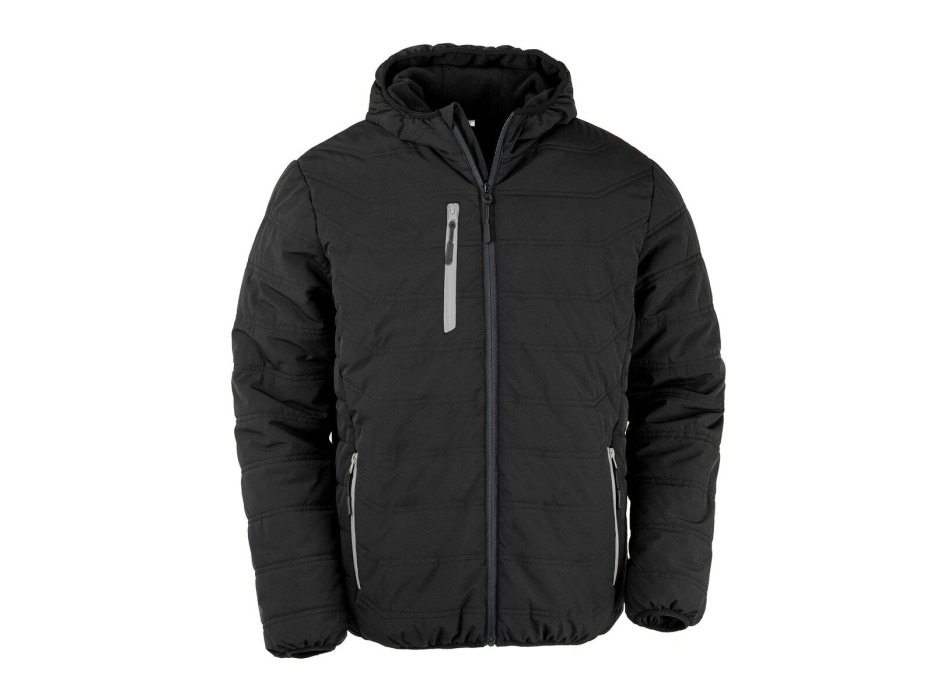 Black Compass  Padded Winter Jacket