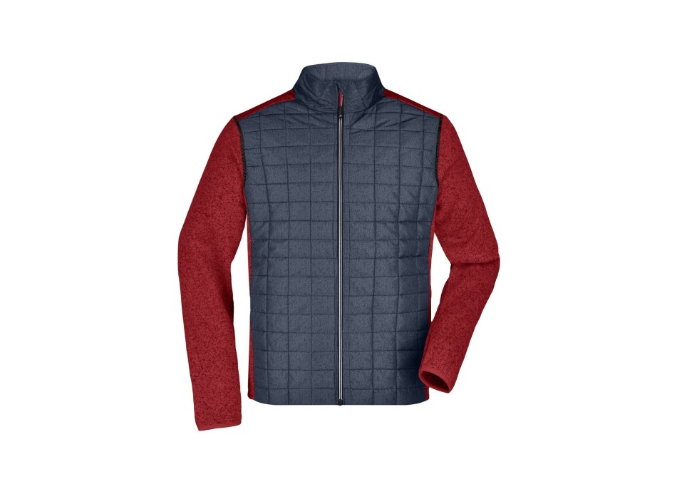 Men's Knitted Hybrid Jacket