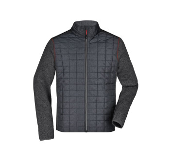 Men's Knitted Hybrid Jacket