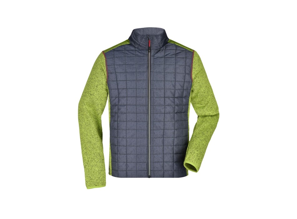 Men's Knitted Hybrid Jacket