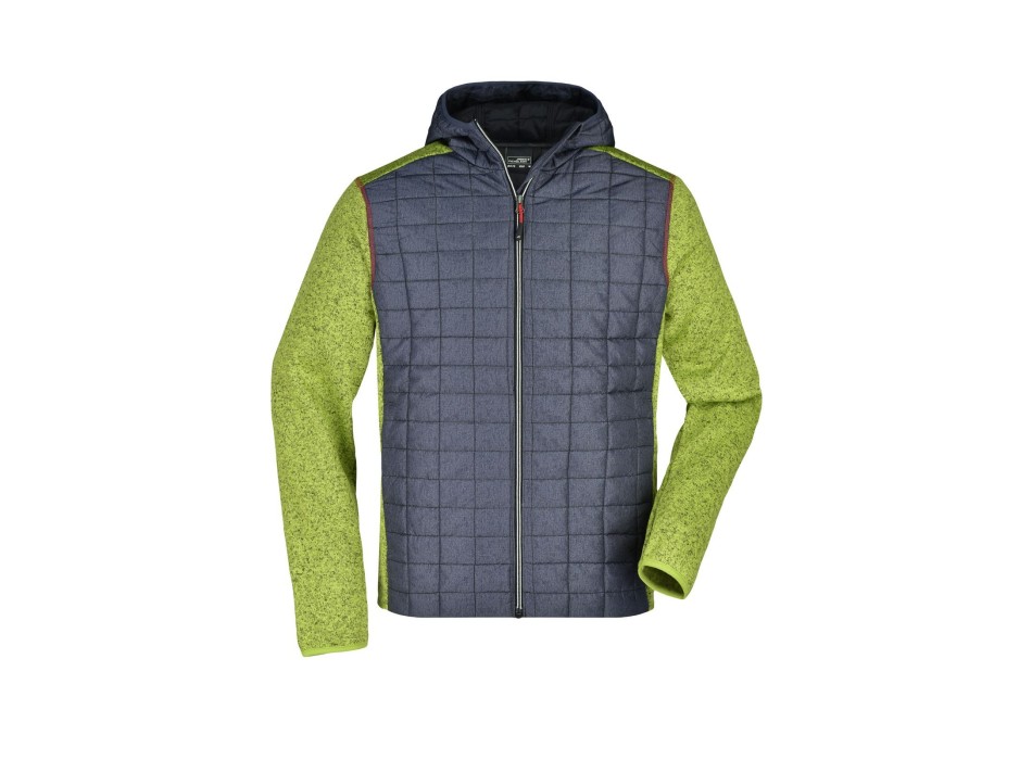 Men's Knitted Hybrid Jacket