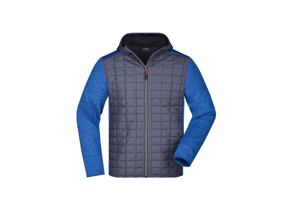 Men's Knitted Hybrid Jacket