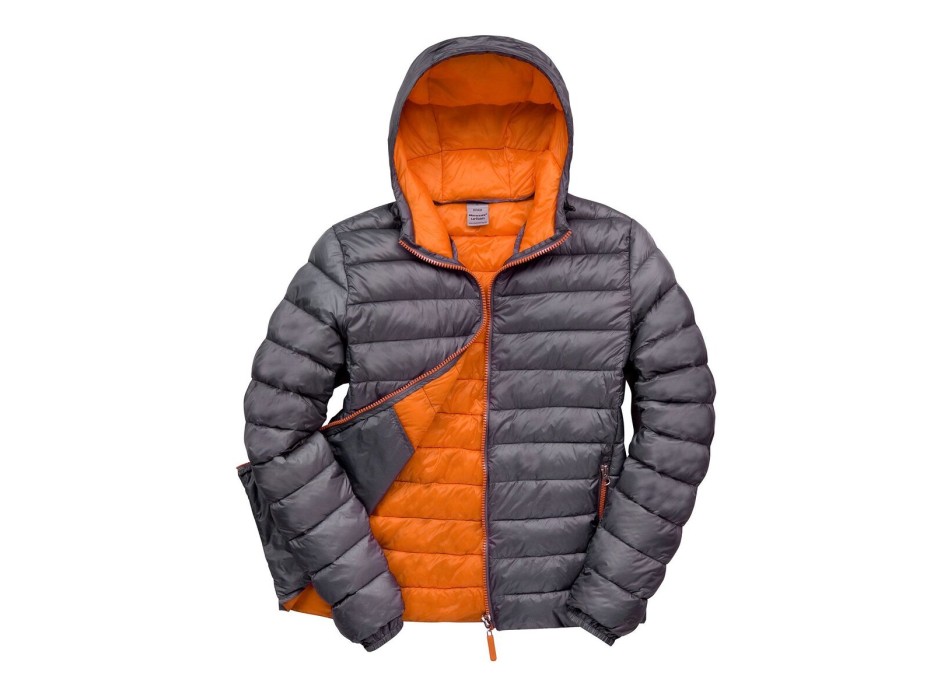 Mens Snow Bird Hooded Jacket