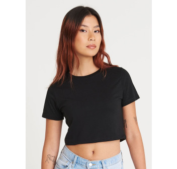 Girlie Tri-Blend Cropped T