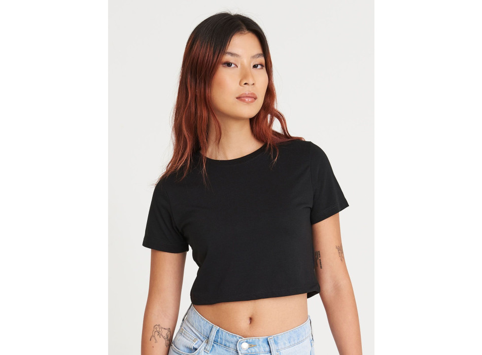 Girlie Tri-Blend Cropped T