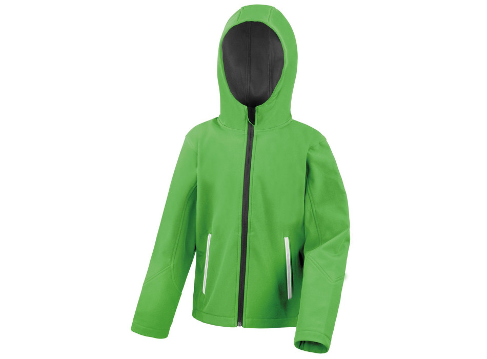 Junior Hooded Soft Shell Jacket