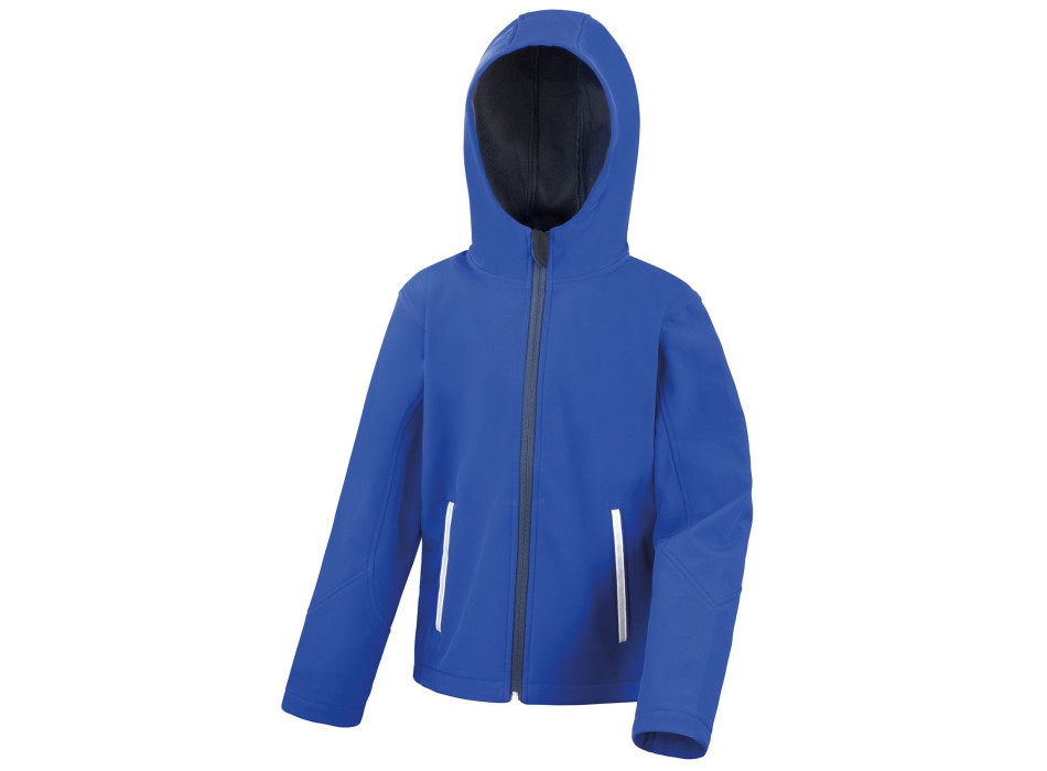 Junior Hooded Soft Shell Jacket