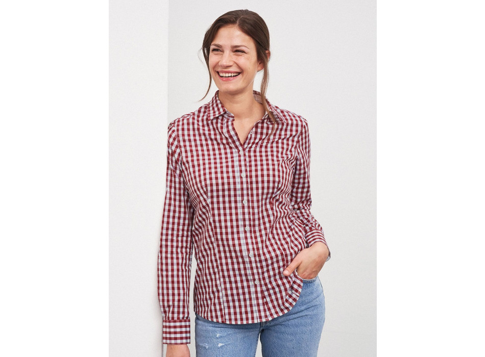 Ladies' Checked Blouse