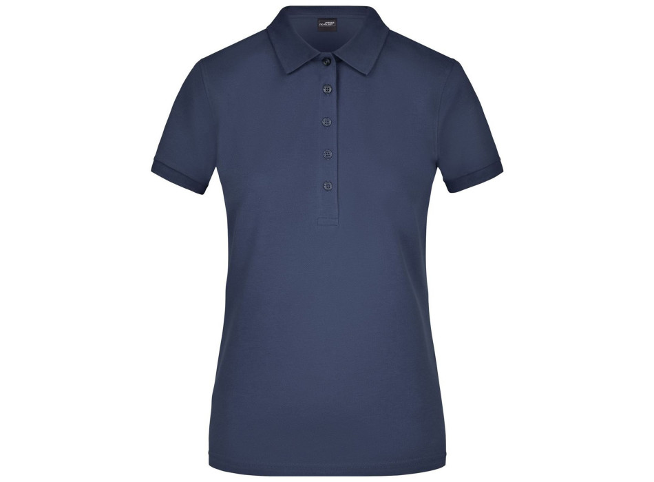 Ladies' Elastic Polo Piqué