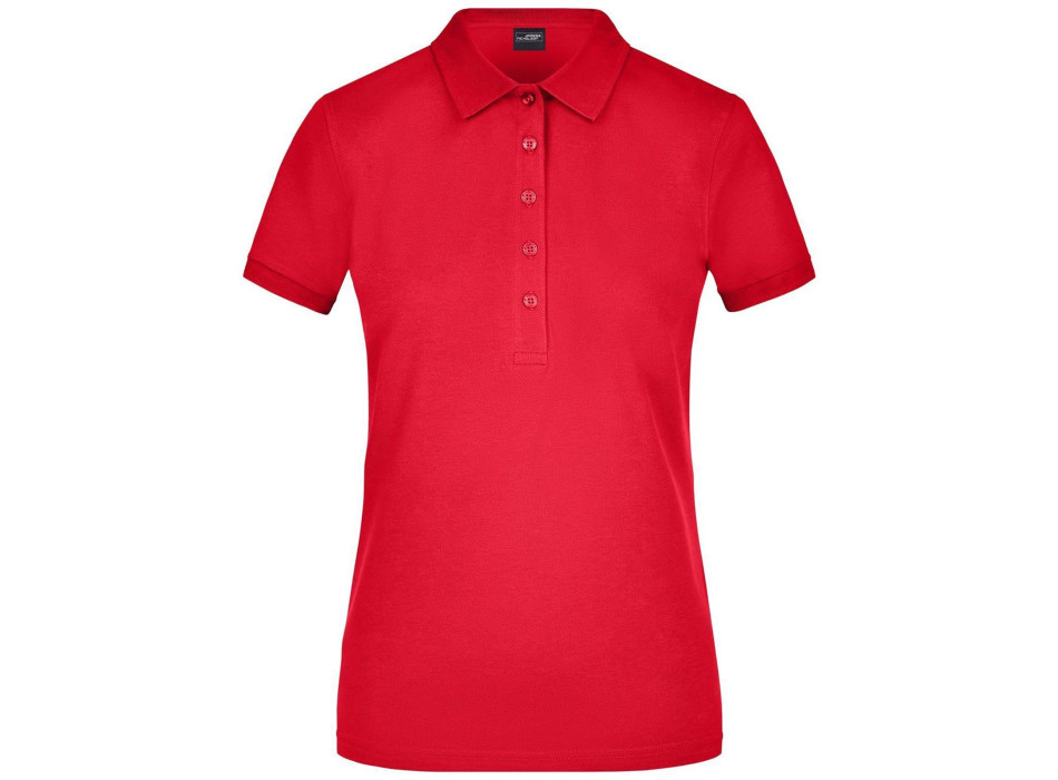 Ladies' Elastic Polo Piqué